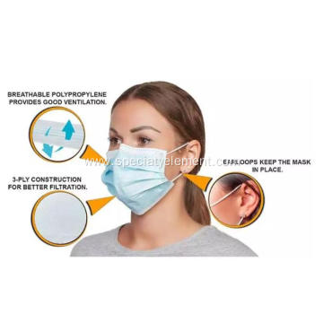 Disposable Mask BFE 95%MIN